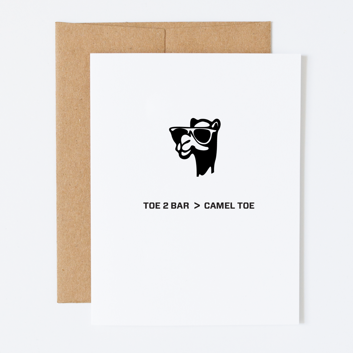 Toe 2 Bar | Funny Gym Card