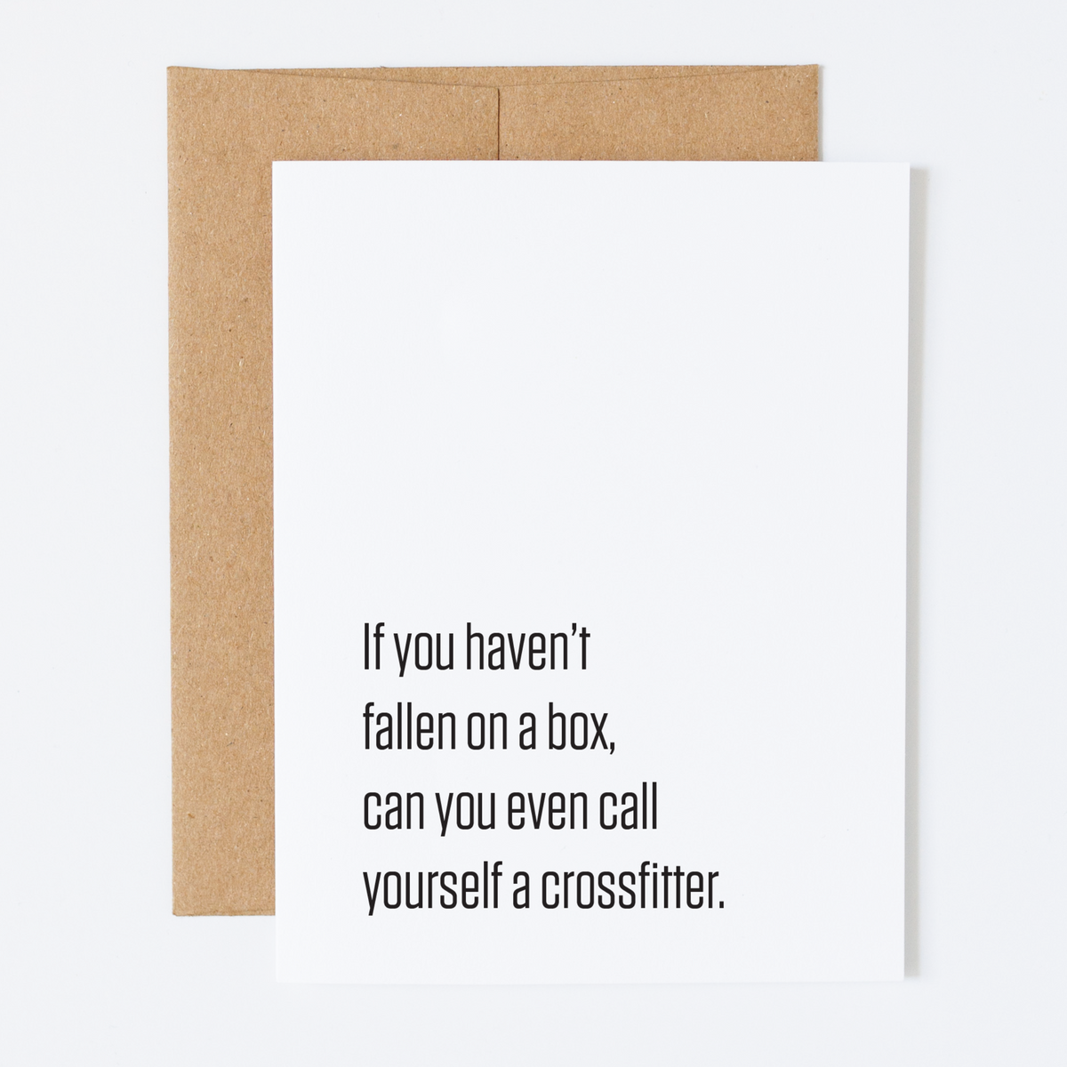 If You Haven't Fallen On A Box